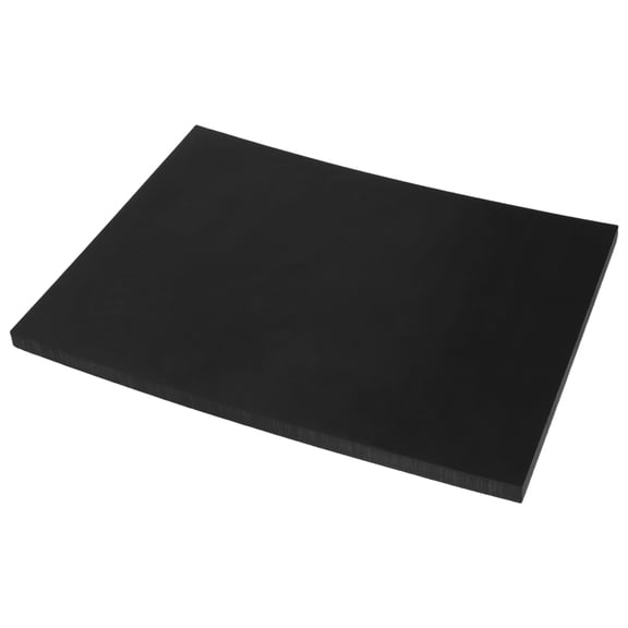 HONMEET Black Polyurethane Craft Cutting Mat with Needle Cushion, 1 Piece for Precision Sewing, Punching, and Craft Projects