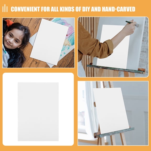 HONMEET Craft Foam Board White Thick Foam Core Board for Handmade DIY Decoration and Props