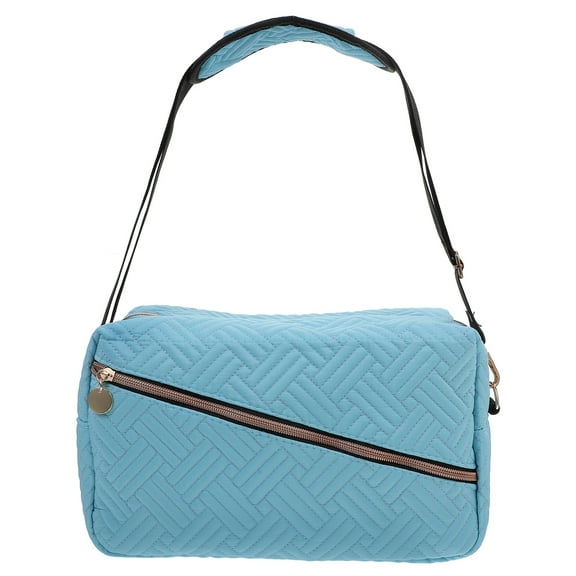 HONMEET Crochet Hook Case Tool Organization Sky Blue Polyester 1Pack for Women