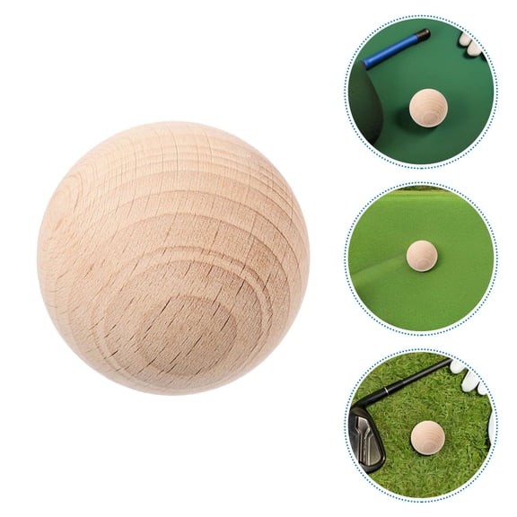 HONMEET Natural Wood Croquet Set with Ergonomic Design for Backyard Lawn Games and Outdoor Family Fun