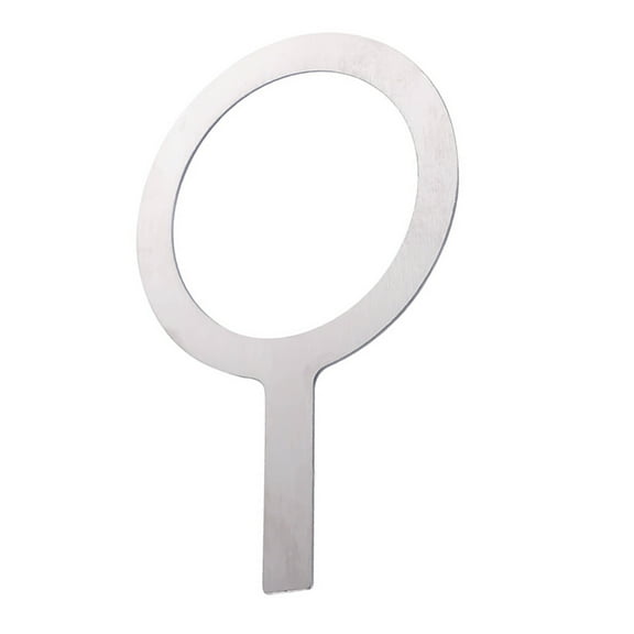 HONMEET 1Pcs Grey Stainless Steel Baking Cup Ring Scald Proof Tea Accessory