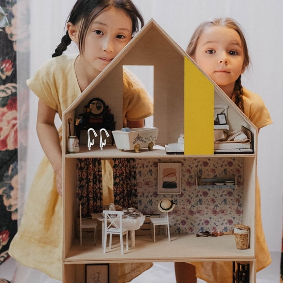 HONMEET DIY Hobbyists Mini Faucet Plastic 4Pcs