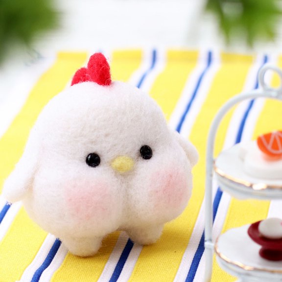 HONMEET DIY Needle Wool Felting Kit for Kids and Adults with Assorted Colors Perfect for Crafting and Home Decoration