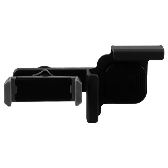 HONMEET Universal Car and Phone Holder, Black PC Mount with 360 Rotation, Secure Grip for Safe Driving