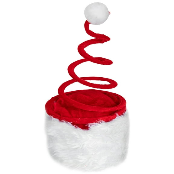 HONMEET Decorative Christmas Hat Non-woven Fabric Funny Xmas Hat for Adults 1Pack