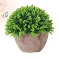 thumbnail image 1 of HONMEET Artificial Potted Plant Green Decorative Faux Plant Pot for Home and Office Decoration Use, 1 of 5