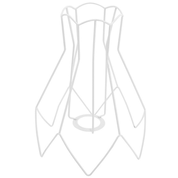 HONMEET Lampshade Frame Vintage Weaving Stand for Small Lampshades, Wire Ceiling Light Fixture, Sturdy Iron Material