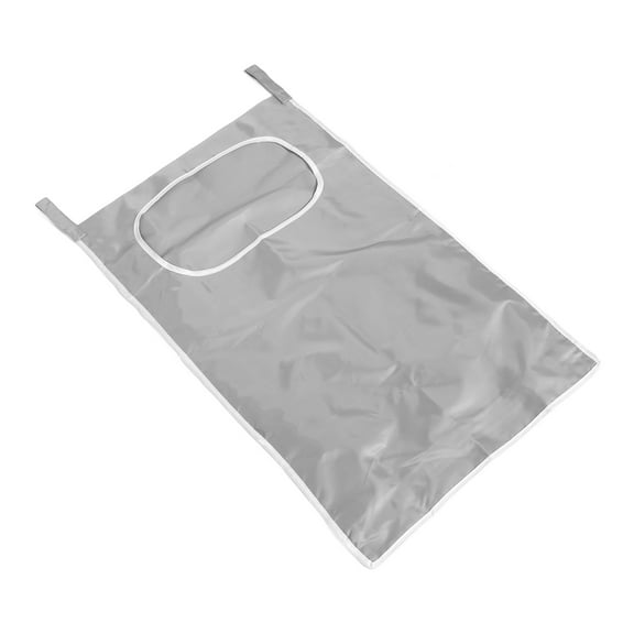 HONMEET Multifunctional Grey Hanging Laundry Hamper with Mesh Ventilation and Bottom Zipper for Easy Cleaning