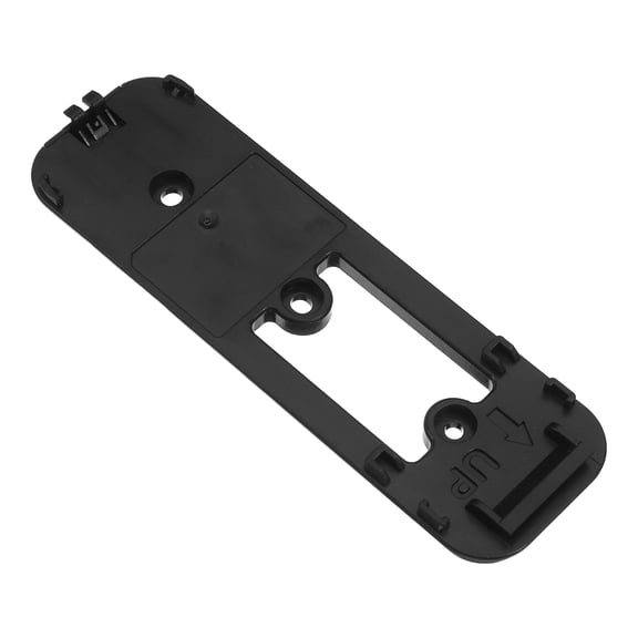 HONMEET Black ABS Doorbell Backplate, Precise Alignment, Durable, Universal Fit for Home