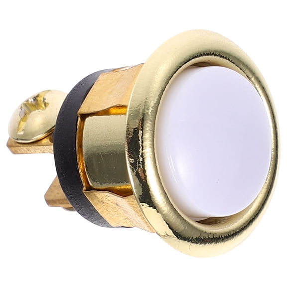HONMEET Round Doorbell Push Button Replacement, Sturdy Design, 1 Piece for Easy Installation