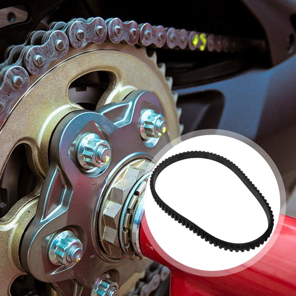 HONMEET Transmission Drive Belt Black Aramid Fiber 1Set 32.3X0.8X0.4In