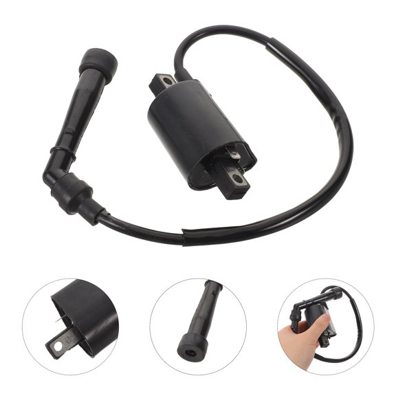 HONMEET Durable Automotive Ignition Coil with Ignition Coil Booster for Efficient Engine Performance