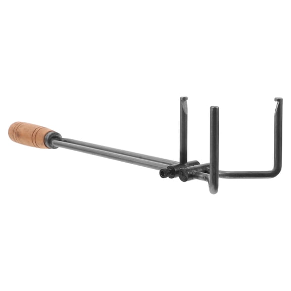 HONMEET Carbon Steel Crucible Tongs with Ergonomic Balanced Grip for Foundry, Laboratory, and Industrial Use
