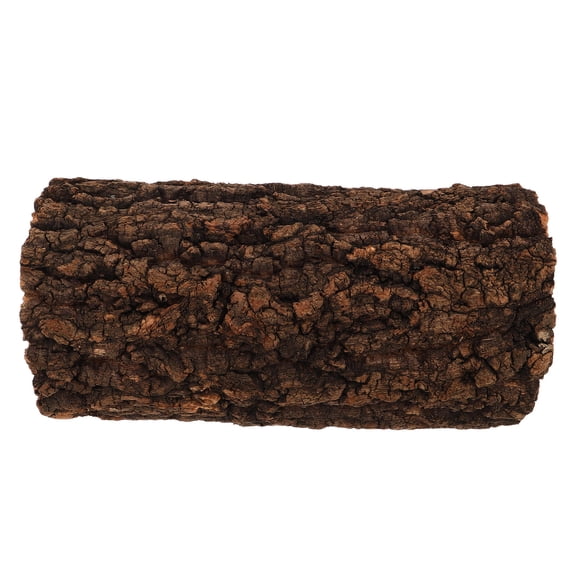 HONMEET Cork Bark Reptile Hide, Natural Hollow Log Habitat Decor for , Tarantula, Frog, Lizard Terrarium