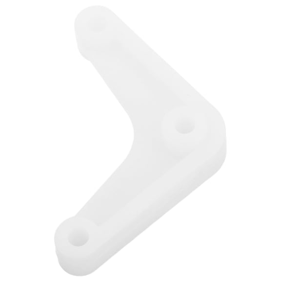 HONMEET Durable White Plastic Triangle Connector for Piano Keys Easy Installation Repair Parts