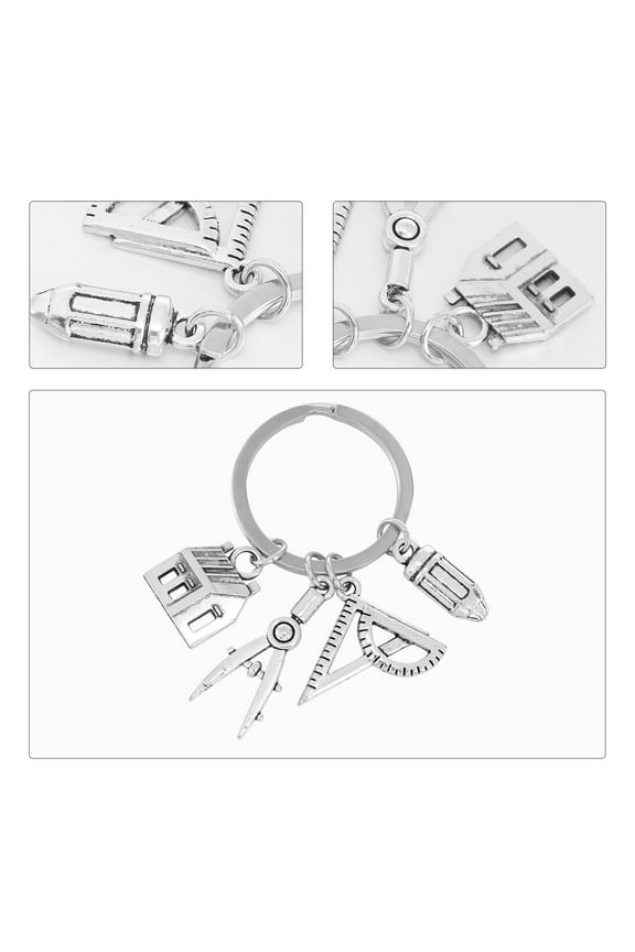 Durable Zinc Alloy Key Ring for Storage MultiFunctional Key Organization and Management