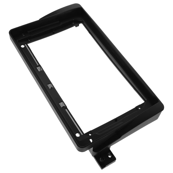 HONMEET E46 Center Console Dashboard Trim Frame with Black Screen Protector for Navigation, Car Interior Accessories Upgrade
