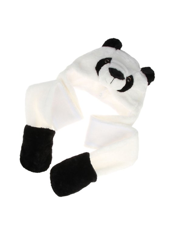 Panda Animal Hat Multi Ear Protector Warm Hat for Winter Use