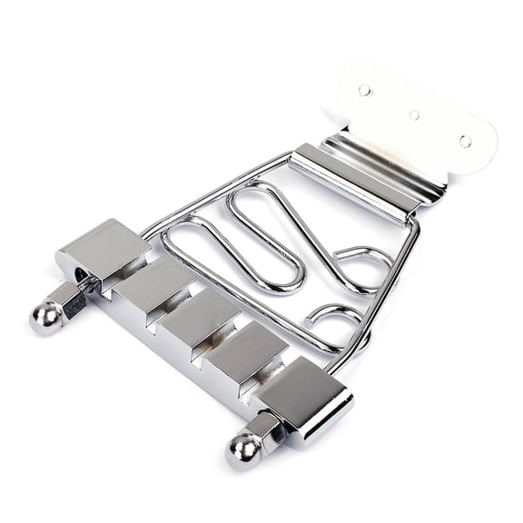 HONMEET Jazz Guitar Bridge Replacement Metal 1 Set