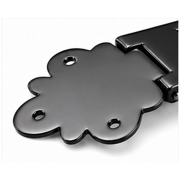 HONMEET Electric Guitar Bridge Black Finish Sturdy Design for DIY Guitar Projects Metal