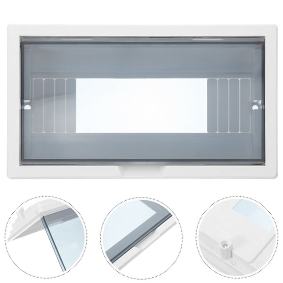 HONMEET Electrical Distribution Box Distribution Box Panel Plastic Multi 1Pcs