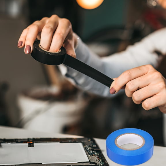 HONMEET Electrical Tape Blue High Temp Insulating Tape Strong Adhesion for Wiring and Automotive