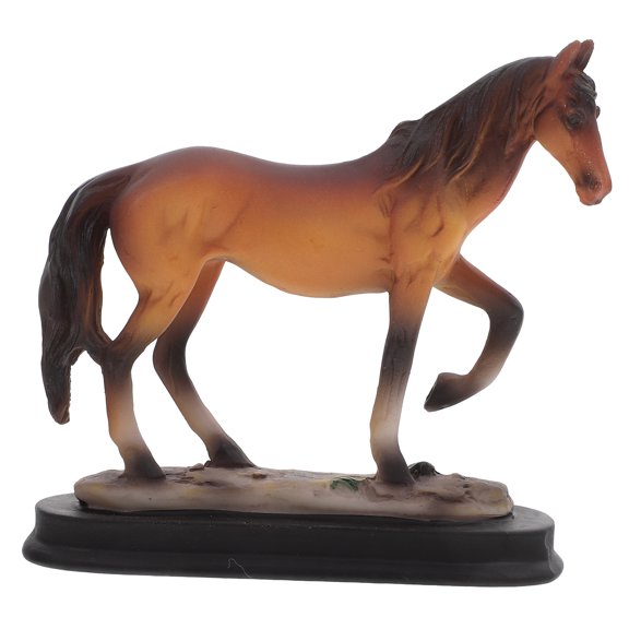 HONMEET Artistic Excellence Horse Sculpture Multi-colored 1Pack For Bookshelf Decoration