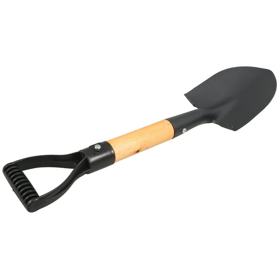 HONMEET Ergonomic Black Garden Trowel for Efficient Digging Weeding and Soil Turning Tasks
