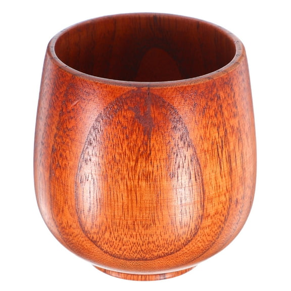 HONMEET Espresso Mug For Drinks Natural Wood Tea Tumbler For Sake Beer Milk Water Elegant Tableware