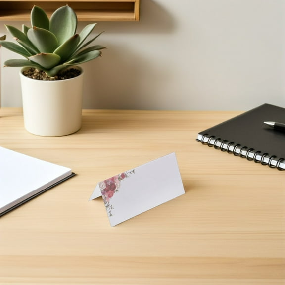 HONMEET Vintage Wedding Invitations Handwritten Writing Multi Paper 50 Pcs