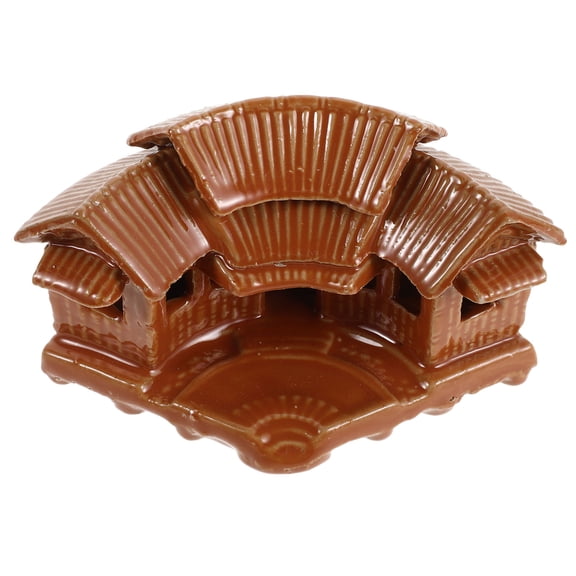 HONMEET Fairy Garden Ceramic House with Innovative Design for Micro Landscape Home Decor