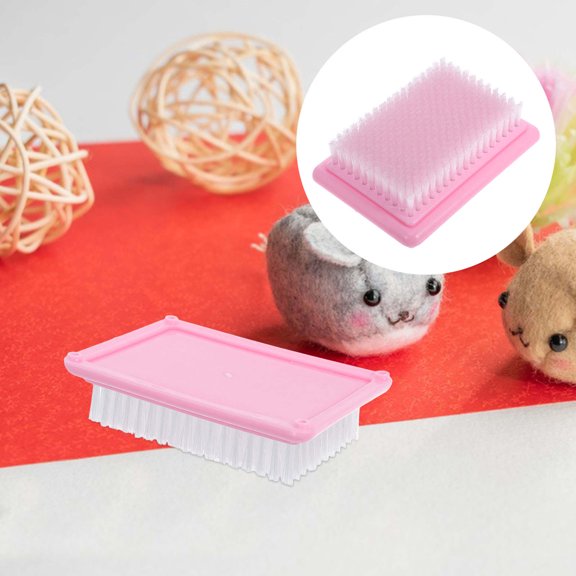 HONMEET Fiber Felting Mat Brush with PP Nylon Base for Efficient Wool Felting Craft Creations