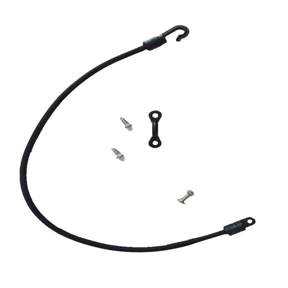 HONMEET Deck Mount Kayak Hooks with Non-Corrosive Ends for Boats, Connectors for Secure Storage and Transport