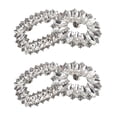 thumbnail image 1 of HONMEET Rhinestone Flower Shoe Clips Detachable Buckle Charms for Sandals, High Heels, and Fashion Footwear Accessories, 1 of 6