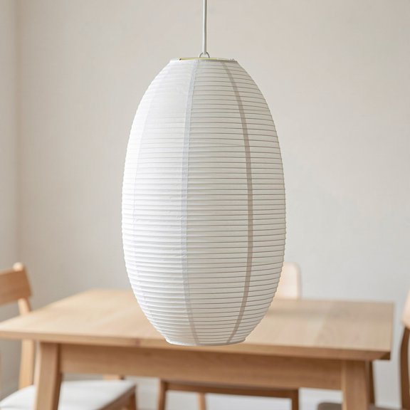 HONMEET Foldable Paper Lantern Shade for Ceiling Light with Soothing Light Diffusion