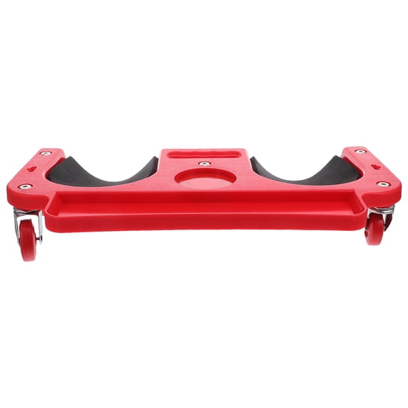 HONMEET Portable Red Pe Kneeling Pad for Mechanics with Flexible Mobility