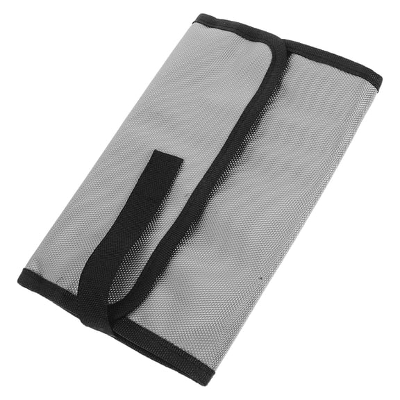 HONMEET Foldable Tool Roll Organizer Pouch for Electrician Storage with Durable Multi Pocket Design