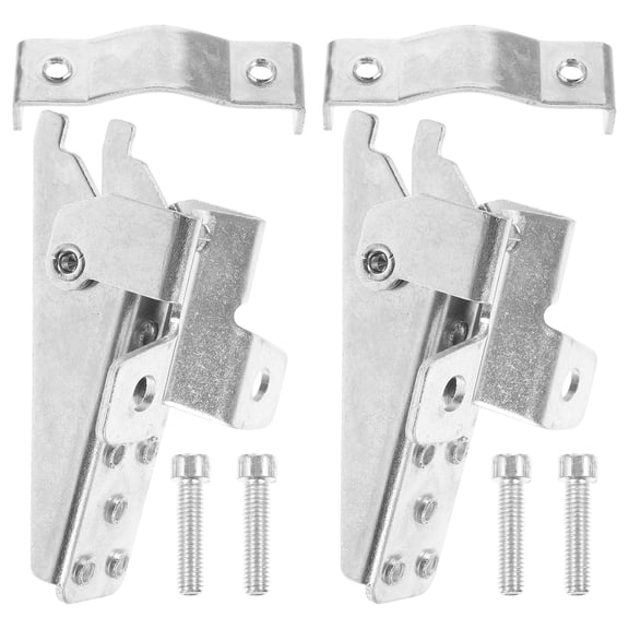 HONMEET Foot Pegs Pedal 2Pcs -absorbing Silver for Motorcycle Riders