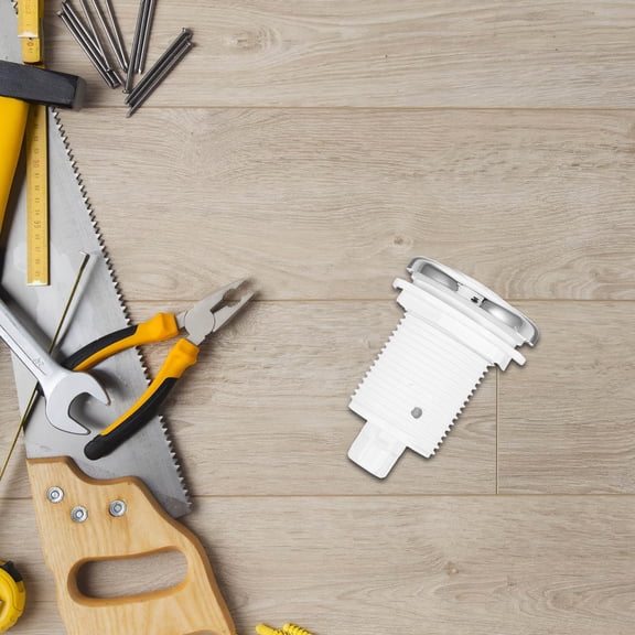 HONMEET Garbage Disposal Air Button for Kitchen Supply White Plastic 1Pack