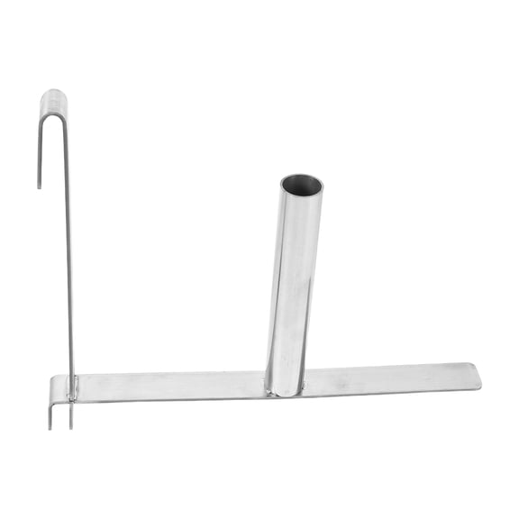 HONMEET Outdoor Privacy Screen Bracket with Easy Setup Metal Mounting Hardware in Finish for Patio and Garden