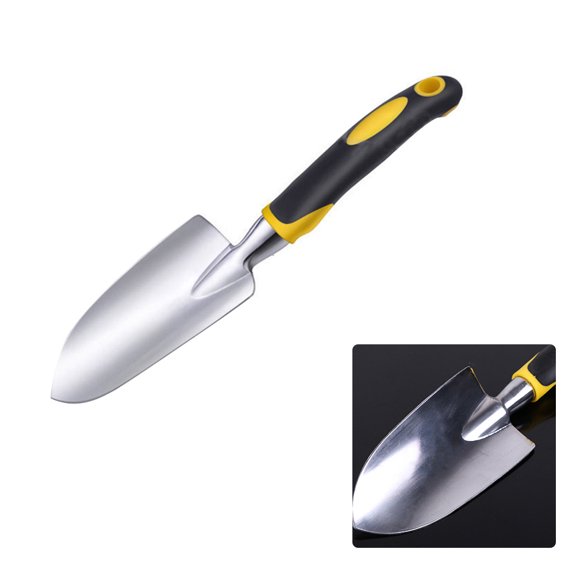 HONMEET Garden Spade Hand Tool for Digging Transplanting and Soil Turning