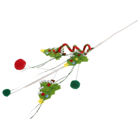 HONMEET Green Iron Wire Christmas Tree Ornaments, Holiday Decorations for Festive Seasonal Tree, 1 Pack, Ideal Xmas Decor