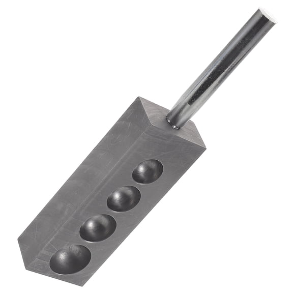 HONMEET Durable Graphite Mold, Black, Easy to Use, Versatile, DIY Jewelry and Glass Casting