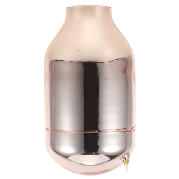 HONMEET Golden Insulated Glass Liner for Hot Beverage Bottle, Vacuum Thermal Flask Replacement Insert for Coffee Tea, Taste