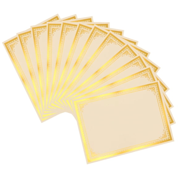 HONMEET Printable Certificate Paper for Awards, Diplomas, Thank You Cards with Smooth Writable Edges,