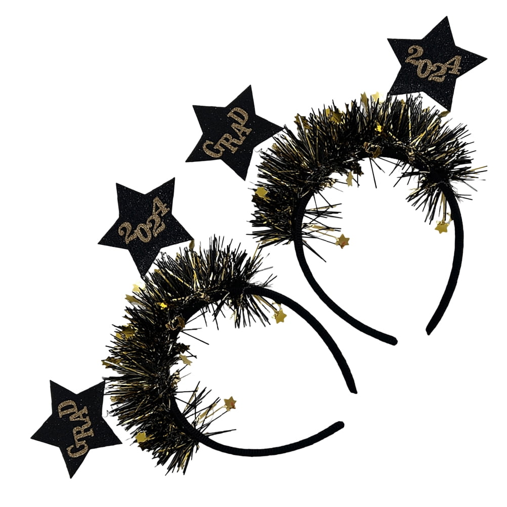 HONMEET Graduation Hair Hoop Color 22.00X22.00X3.00CM Iron Wire and ...