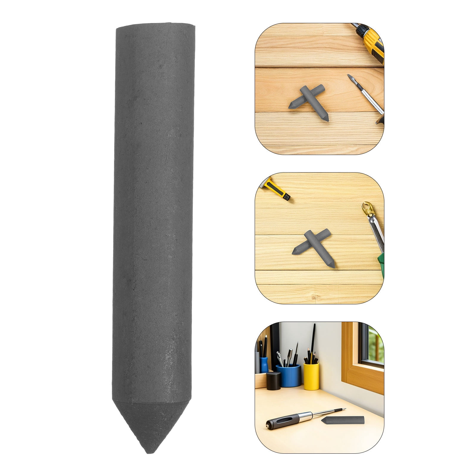 HONMEET Graphite Electrode Rod Black Conductive for Home Battery ...