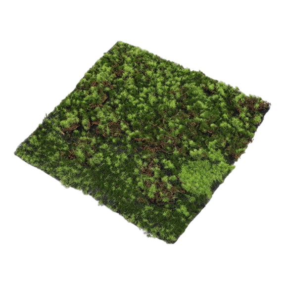 HONMEET Realistic Artificial Moss Mat Green Faux Grass Carpet for Indoor and Outdoor Decoration