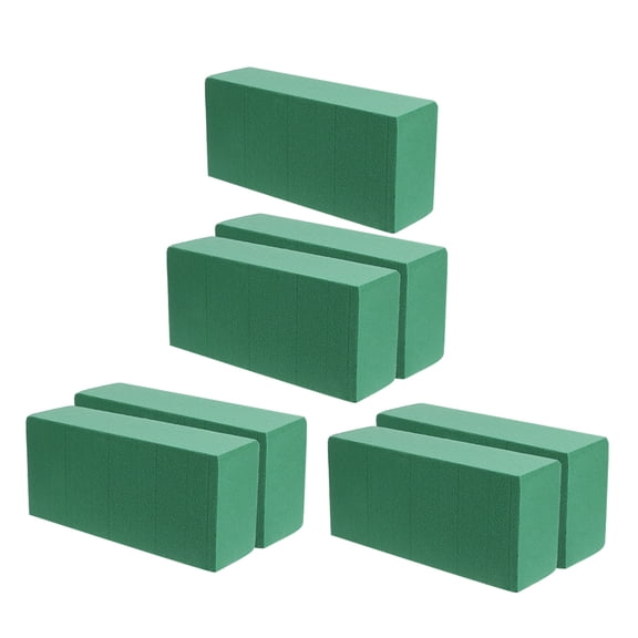 HONMEET 7Pcs Floral Block for Crafts Green Floral Arrangement Supplies for Beginners