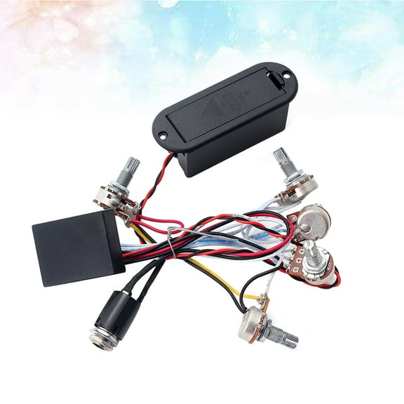 HONMEET Bass Guitar Wiring GU51 Plastic 1 Set